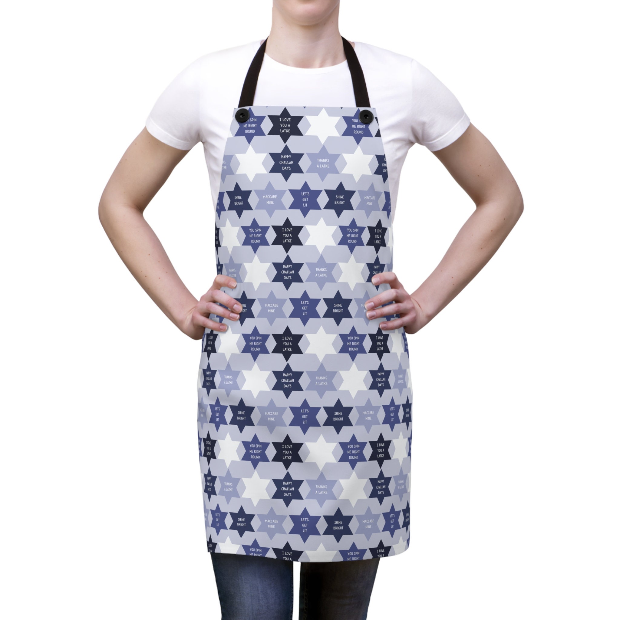 kosher red invincible woman cooking apron fun jewish mothers gift israeli  judaica