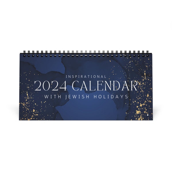 Jewish Desk Calendar Etsy
