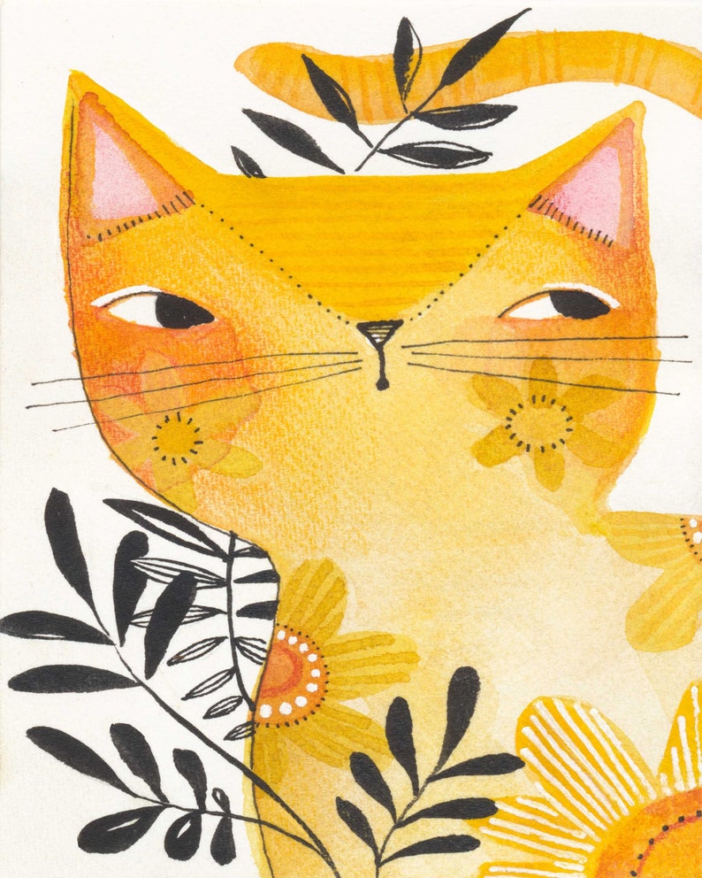 Limited Edition Archival Art Print of a Whimsical Watercolor Etsy