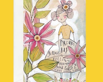 You've Got This Greeting Card: Cori Dantini Artwork