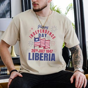 Liberia Independence Day Shirt Liberian Flag Tee for Men Women Kids Girls Boys – African Heritage Pride Patriotic Celebration T-Shirt