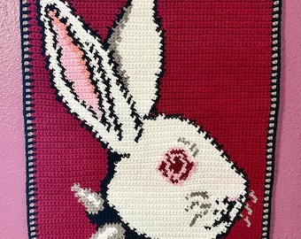 Hase mit Kragen mit Spike-Kragen, gehäkelte Anleitung, inklusive Anleitung für Anfänger