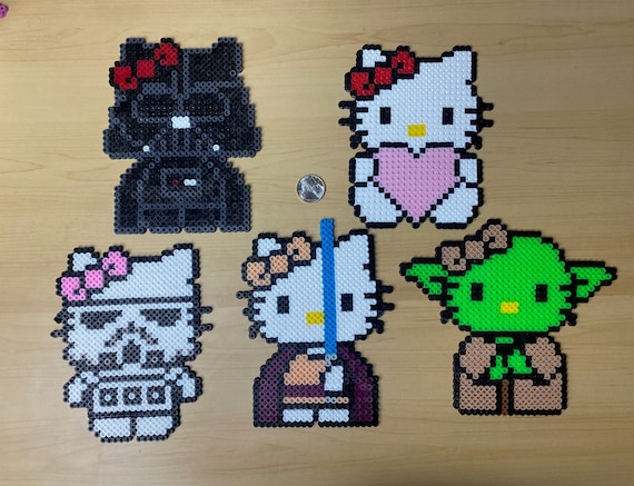 Hello Kitty Perlers