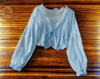 Beachwear Cover-Up Blouse | See Through Outdoor Clothes | Women's Tops