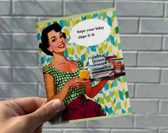 Gen-Z Greeting Cards (5-Pack), Funny Gen-Z, Gen-Z Humor, Funny Meme, Retro Gen-Z, Gen-Z cards, Birthday Cards,