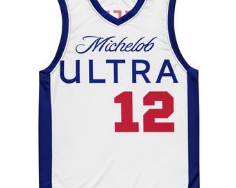 Basketball Jersey- Michelob Ultra Beer Drinking Jersey For Going Out