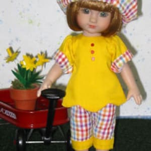 Ann Estelle doll clothes pattern - Patsy Clothes Pattern - Cute Summer Playwear PDF 86511
