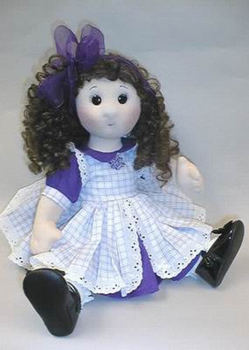 Rag Doll Sewing Handmade Doll Pattern 18 inch cloth rag Etsy