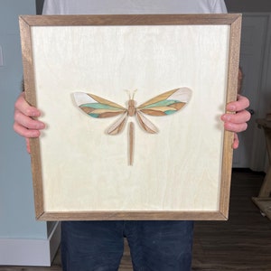 Template for Wood Art Dragonfly Wood Art Plans, Wood Wall Art Plans, DIY wood art plans, Digital wood working plans wall art, Gift for Dad