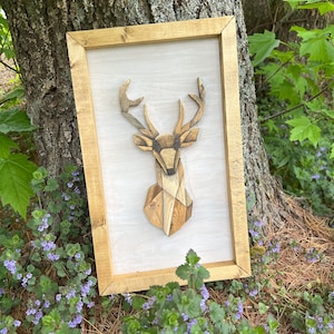 Template for Wood Art Deer Wood Art Plans, Wood Wall Art Plans, DIY Wood Art Plans, Digital Wood Working Plans for Wall Art, Gift for Dad