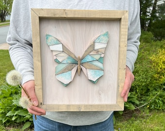 Template for Wood Art Butterfly Wood Art Plans, Wood Wall Art Plans, DIY Wood Art Plans, Digital Wood Working Plans for Wall Art