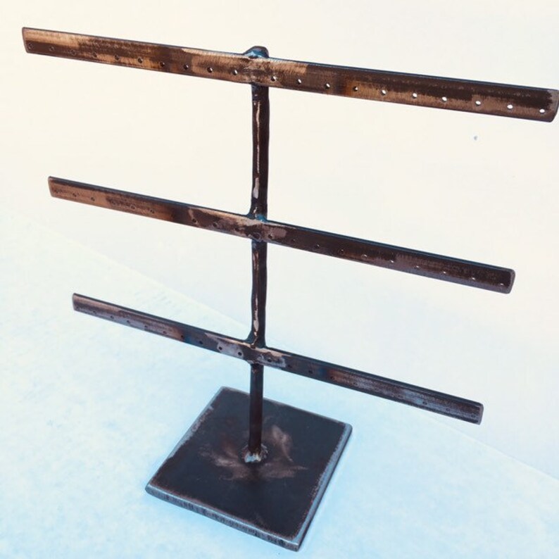 Earring Tree Holder Jewelry Display Multi-Tier Post Drop | Etsy