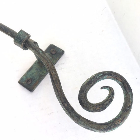 Small Curtain Rod Drapery Hardware 5 16 Dia Spiral Etsy