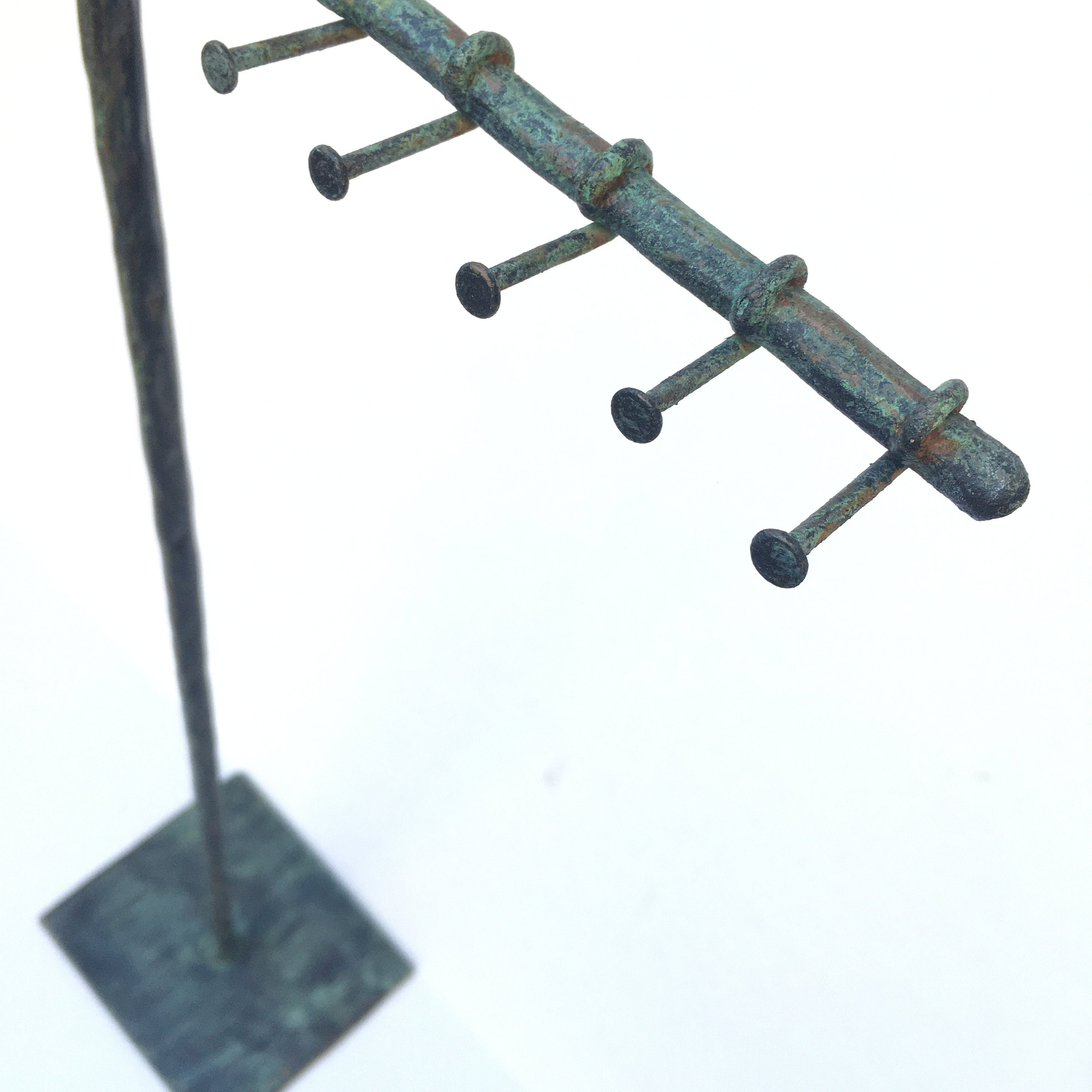 Necklace Holder Jewelry Display - NTHook - Assorted Sizes - Nail Hook Detail - MADE-TO-ORDER - Female Blacksmith