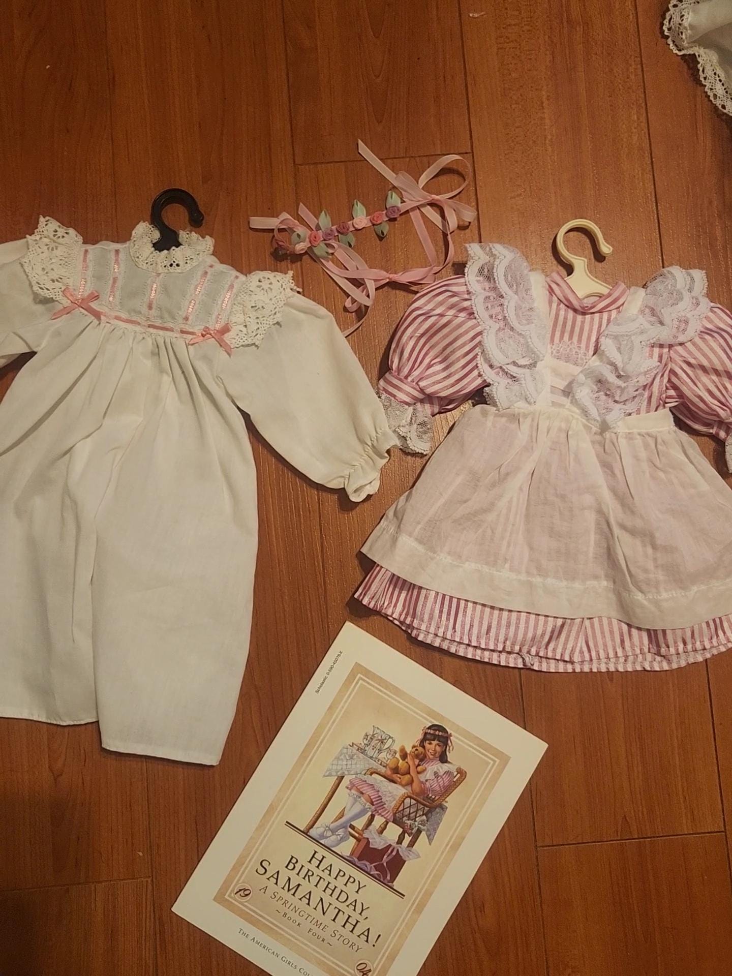 Happy Birthday Samantha Outfit and Nightgown With Book
