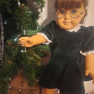 American Girl Molly Doll Christmas dress