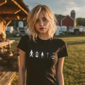 Women's "CosmicDarwin" T-shirt - Alien Evolution | Alienwear Unisex T-shirt | Sci-fi, Geek & Unique Fashion