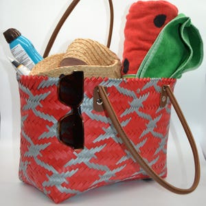 Women Woven Handbag, Woven Tote, Beach bag, Shopping bag, Gift Bag, Handbag, Unique, Rare 100% handmade