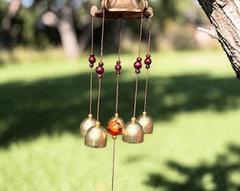 Exquisite Japanese Handmade Wind Chime – Outdoor Garden Chimes | Memorial & Sympathy Windchimes | Meditation Sound Healing Chime