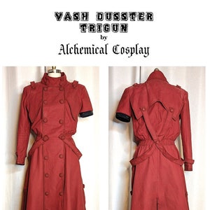 Trigun 98 Vash Duster - COSPLAY - Digital Download PDF Sewing Pattern with Instructions & Resources, INTERMEDIATE skill level