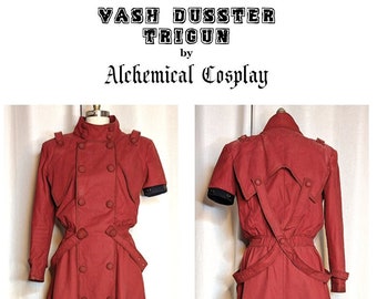 Trigun 98 Vash Duster - COSPLAY - Digital Download PDF Sewing Pattern with Instructions & Resources, INTERMEDIATE skill level