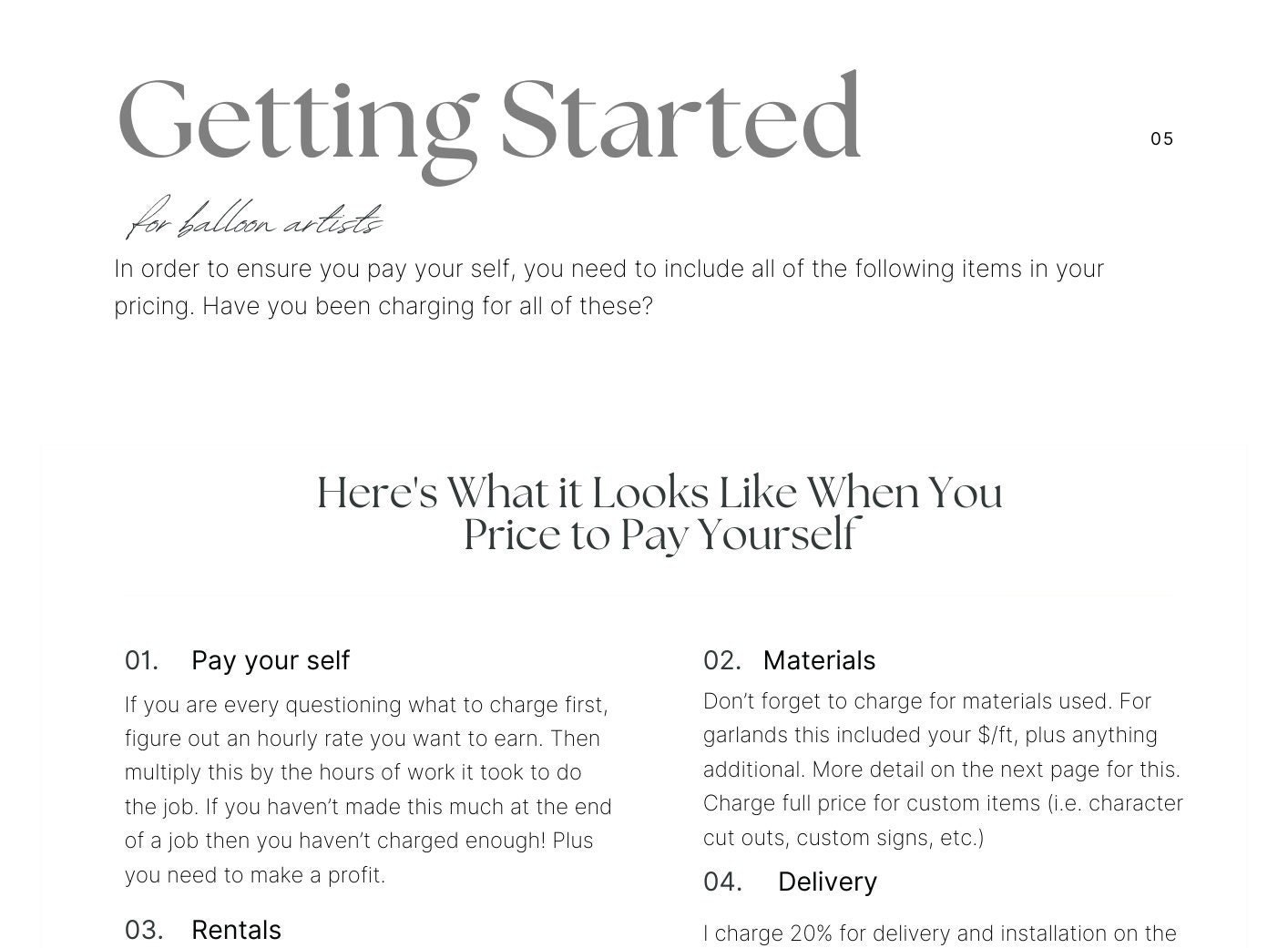 Ultimate Balloon Pricing Guide Etsy