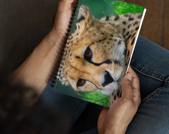 Spiral Notebook - A Cheetah
