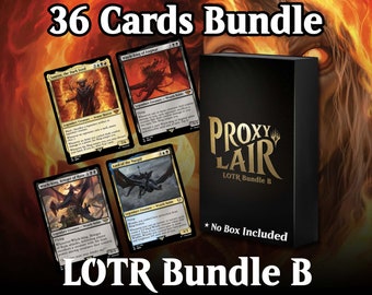 LOTR Bundle B - ProxyLair Cards - Exclusive MTG Proxies - Premium Card Quality