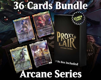 Série Arcane - Cartes ProxyLair - Proxies MTG exclusifs - Qualité de carte premium