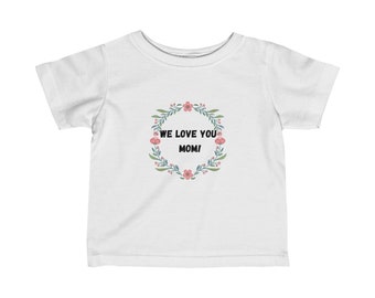 T-shirt fête des mères pour bébé