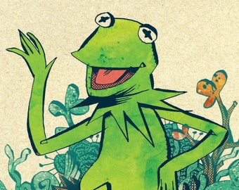 Kermit the Frog – Art Print