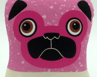 Fawn Luchapug Pugs Help Charity Plush