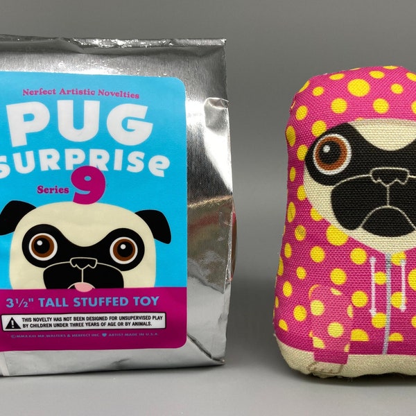 Nerfect Pug Surprise / Series 9 (Blind-Bagged Stuffed Toy)