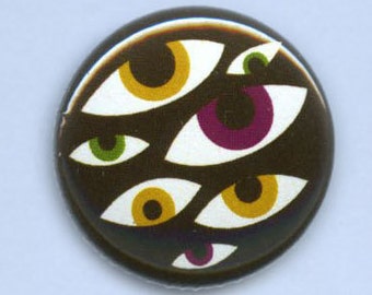 Creeper Peepers 1" Pin-Back Button