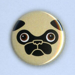 Tricky Face 1 Pin-Back Button image 1