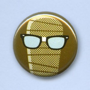 Mummy Nerd 1&quot; Pin-Back Button