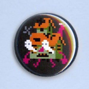 Haunted House 1&quot; Pin-Back Button