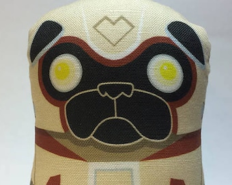 Mecha Pug - Small Pug Plush “
