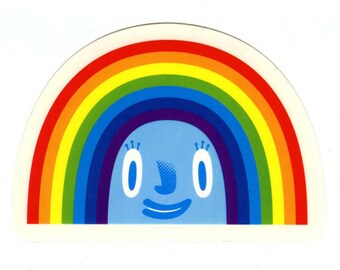 Janice the Rainbow sticker