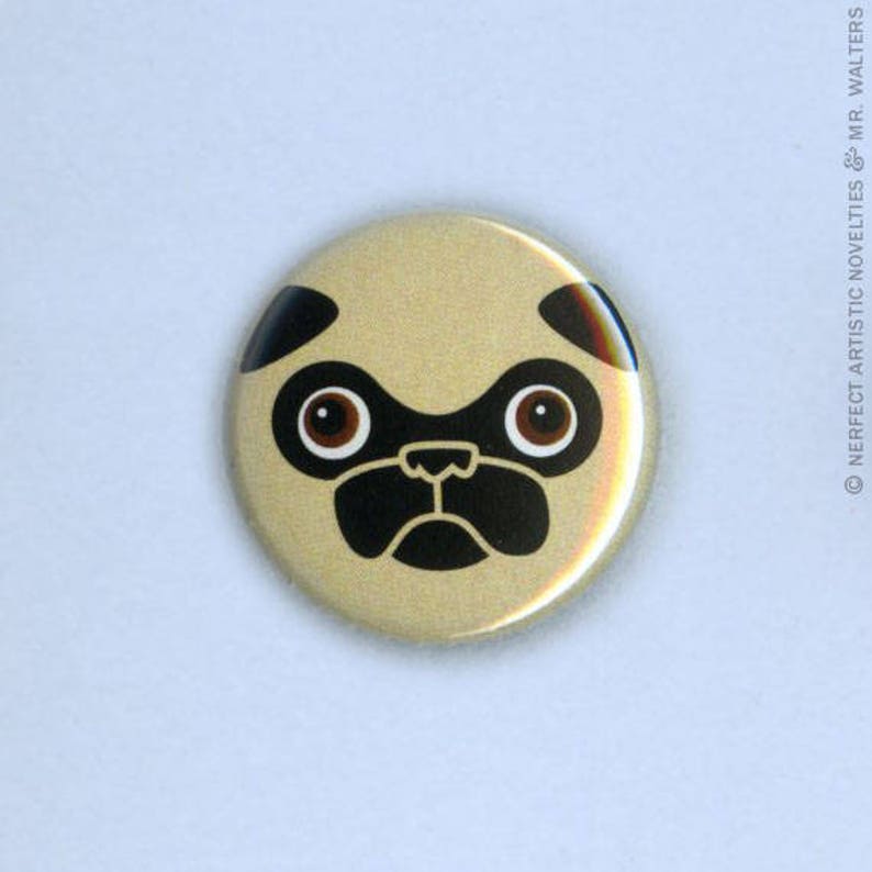 Tricky Face 1 Pin-Back Button image 1