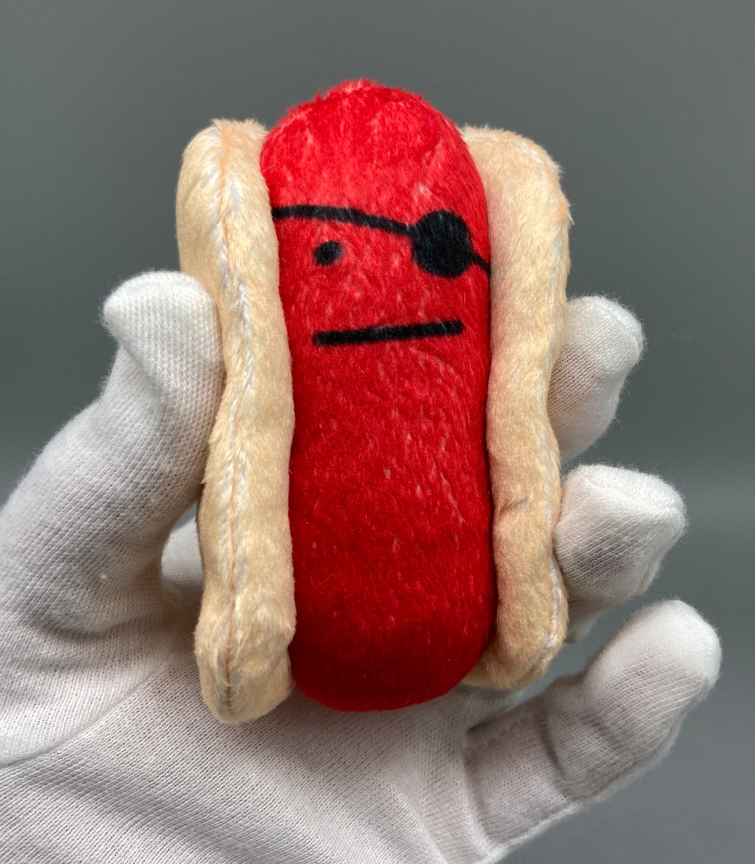 Pocket-sized Diabolical Hot Dog Bag Charm - Etsy