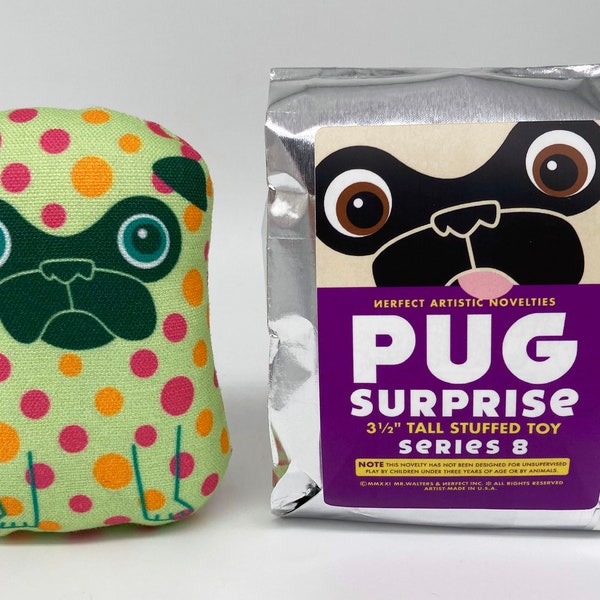 Nerfect Pug Surprise / Series 8 (Blind-Bagged Stuffed Toy)
