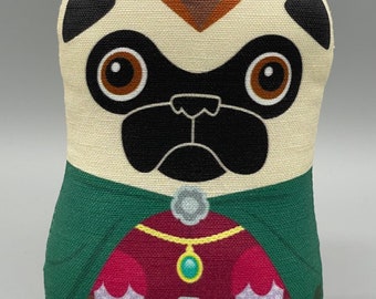 Fantasy Adventurer - Small Pug Plush