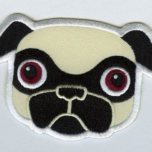 Tricky (Version 1) Fawn Pug Patch