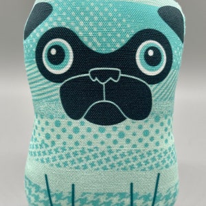 Plethora of Patterns – Small Pug Plush “