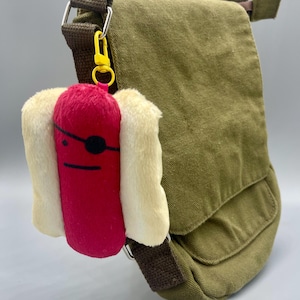 Diabolical Hot Dog Bag Charm