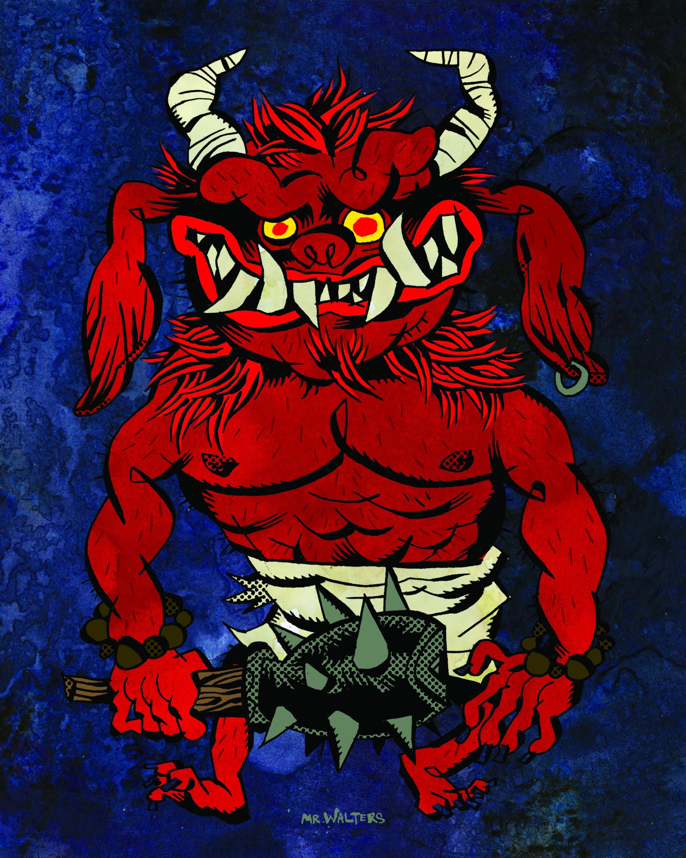 Oni – Art Print - Etsy