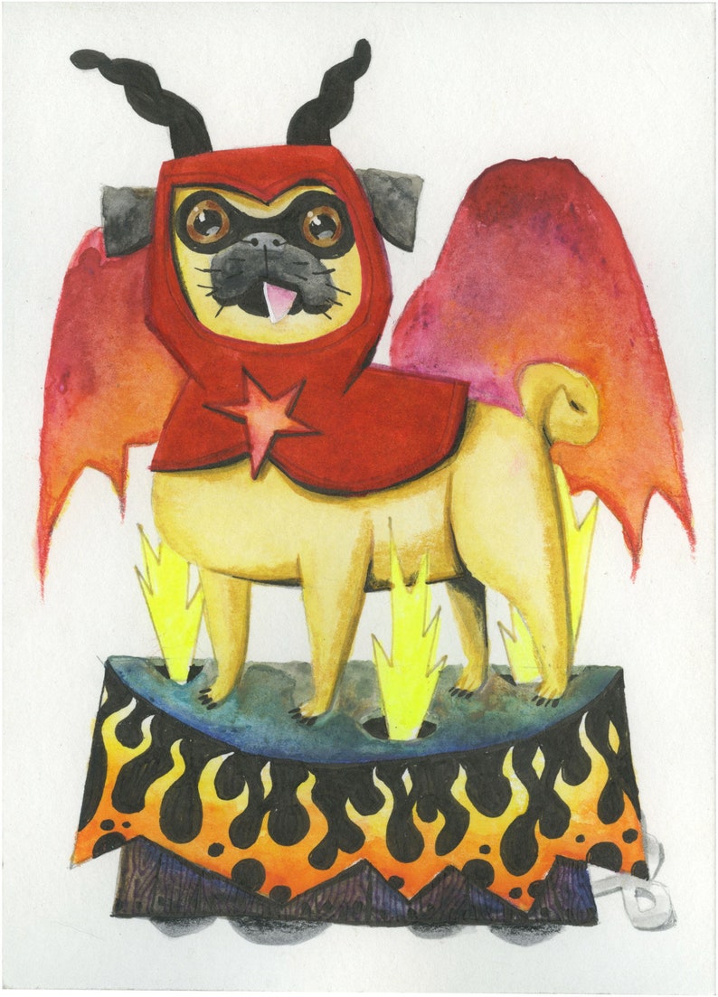 Hell Hound Original Artwork