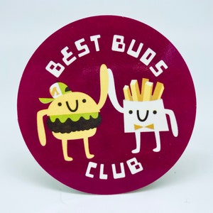 Best Buds Club Sticker