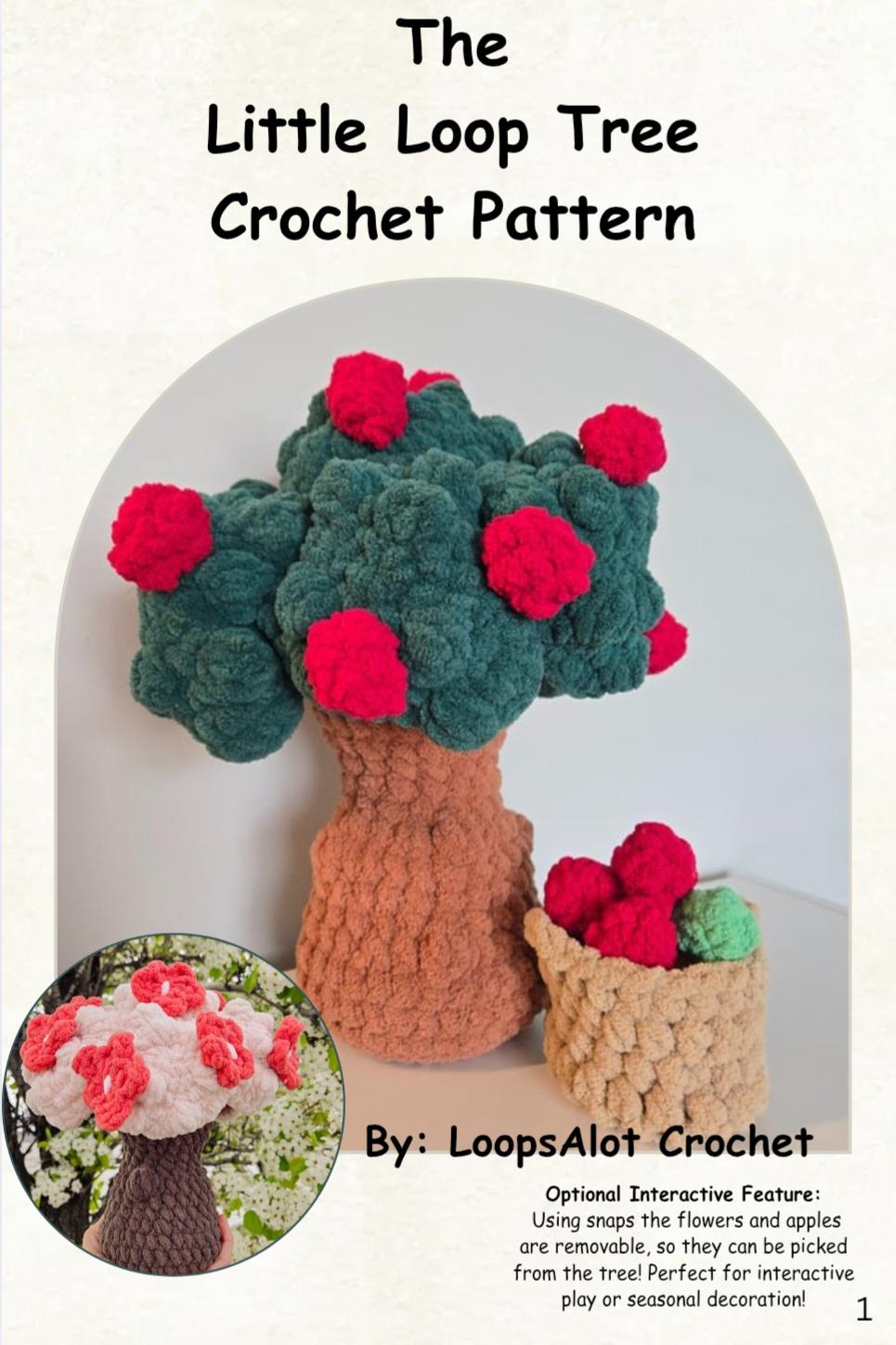 Loopy Tree The Little Loop Tree Crochet Pattern - Etsy